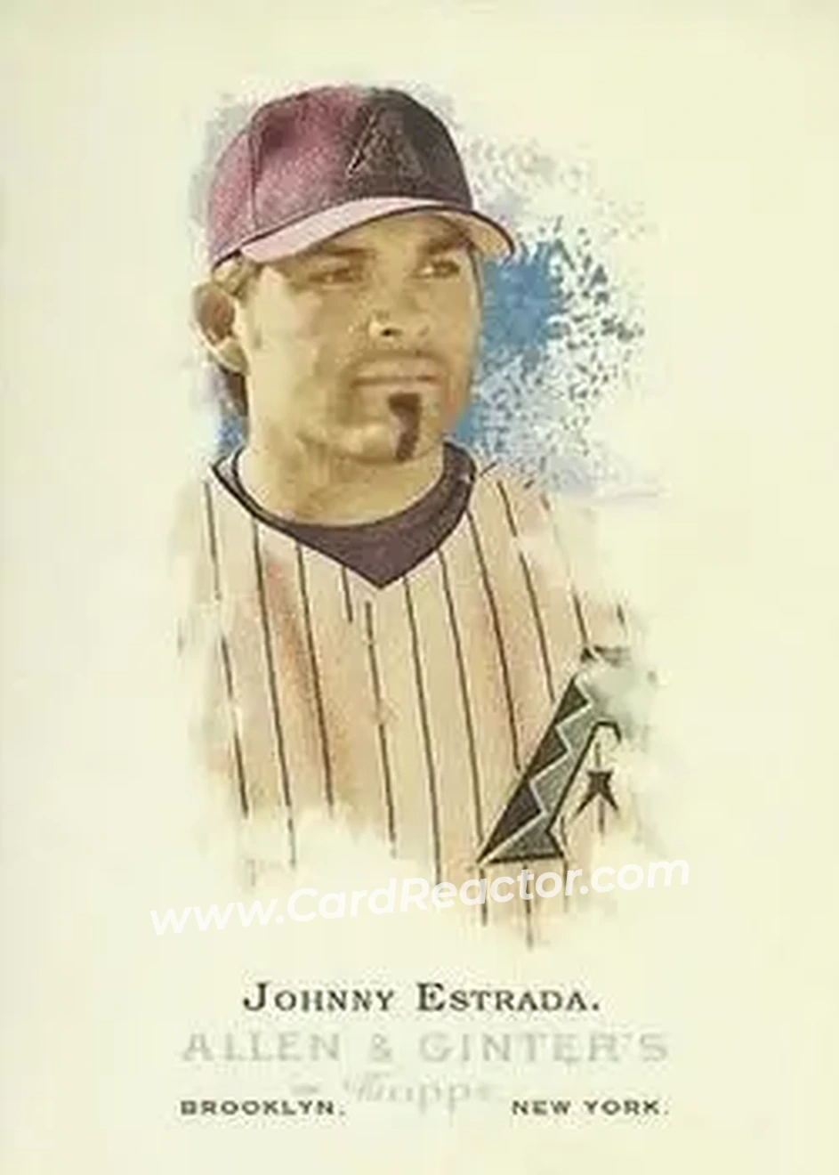 2006 Topps Allen & Ginter #26 - Johnny Estrada - Arizona Diamondbacks - Front