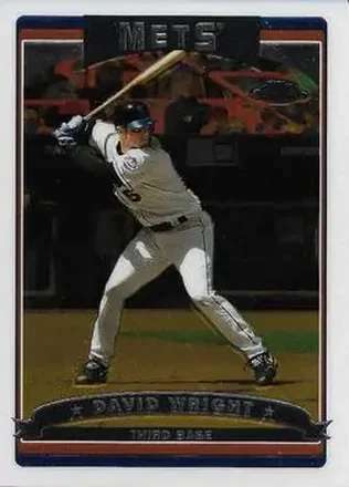2006 Topps Chrome #8 - David Wright - New York Mets