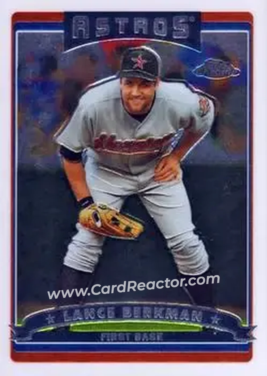 2006 Topps Chrome #11 - Lance Berkman - Houston Astros - Front