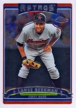 2006 Topps Chrome #11 - Lance Berkman - Houston Astros