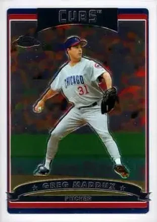 2006 Topps Chrome #19 - Greg Maddux - Chicago Cubs