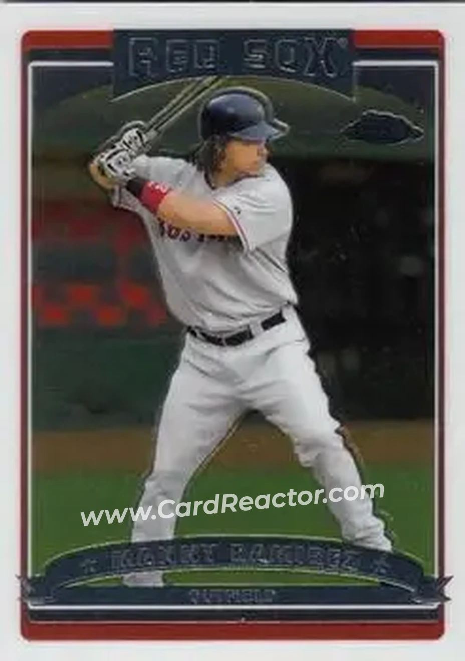 2006 Topps Chrome #23 - Manny Ramirez - Boston Red Sox - Front