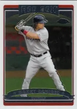 2006 Topps Chrome #23 - Manny Ramirez - Boston Red Sox