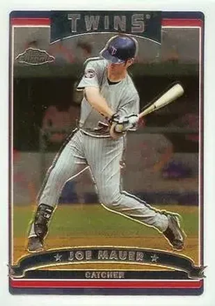2006 Topps Chrome #24 - Joe Mauer - Minnesota Twins