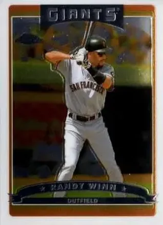 2006 Topps Chrome #25 - Randy Winn - San Francisco Giants