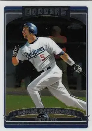 2006 Topps Chrome #29 - Nomar Garciaparra - Los Angeles Dodgers
