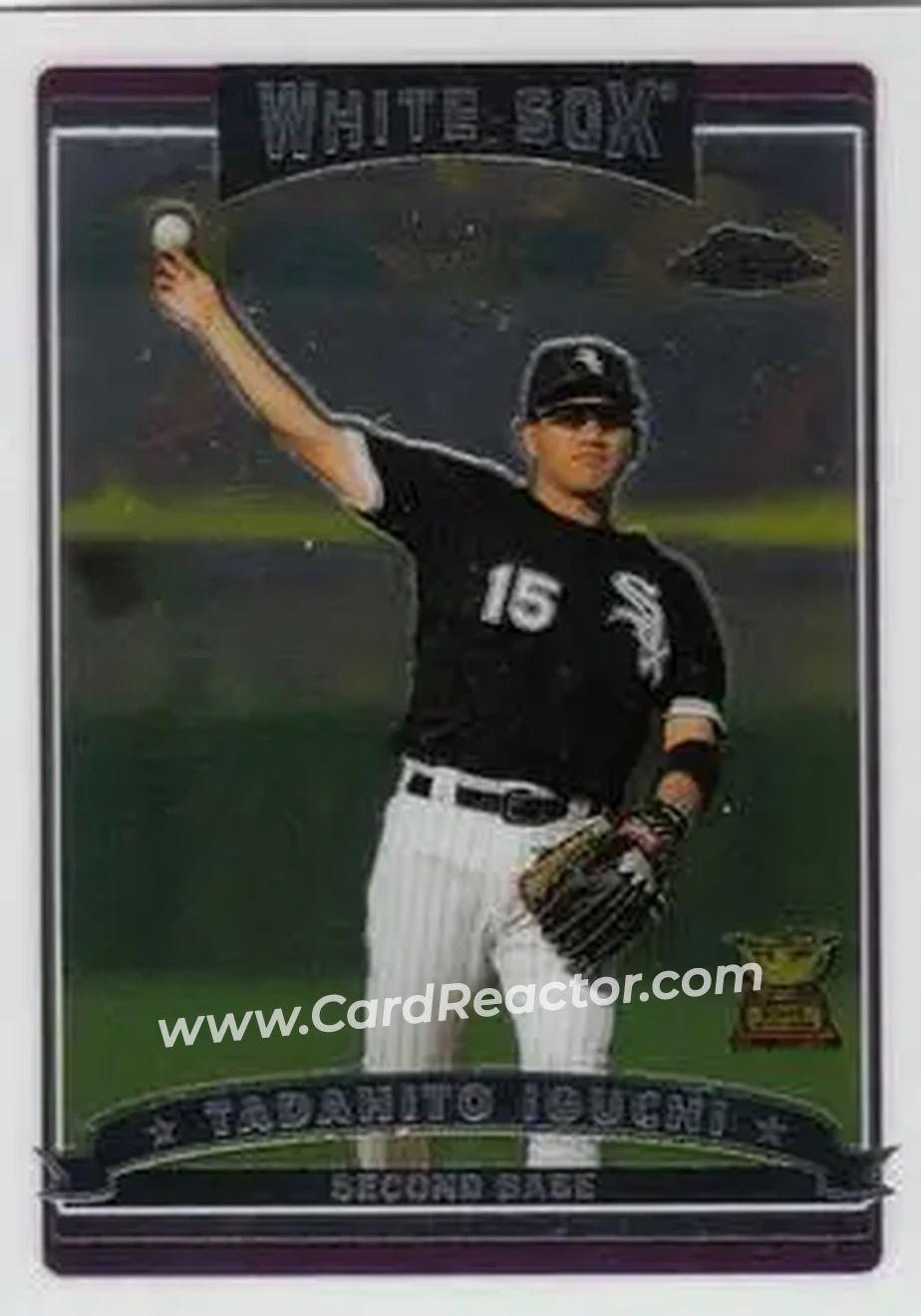 2006 Topps Chrome #5 - Tadahito Iguchi - Chicago White Sox - Front