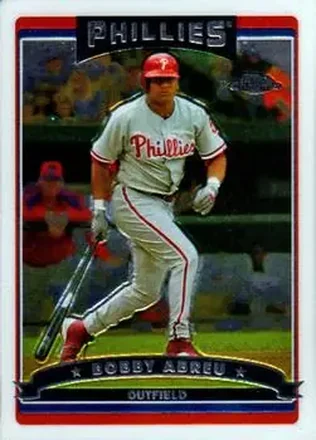 2006 Topps Chrome feature card
