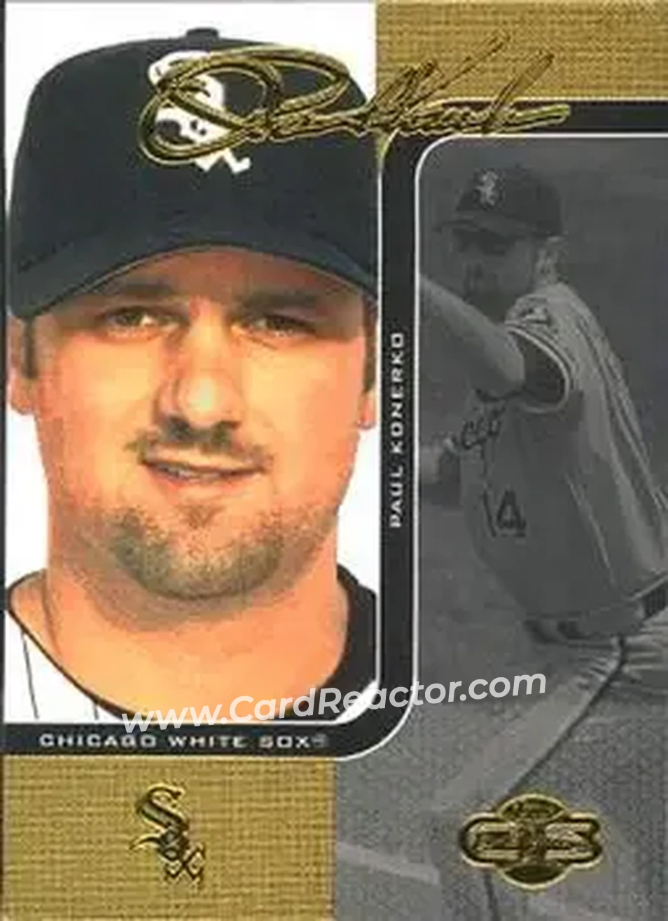 2006 Topps Co-Signers #3 - Paul Konerko - Chicago White Sox - Front