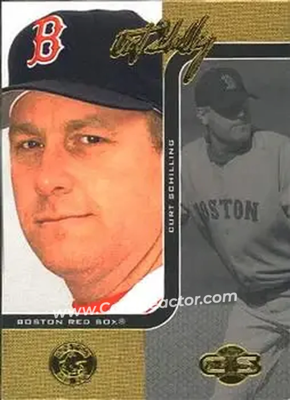 2006 Topps Co-Signers #6 - Curt Schilling - Boston Red Sox - Front