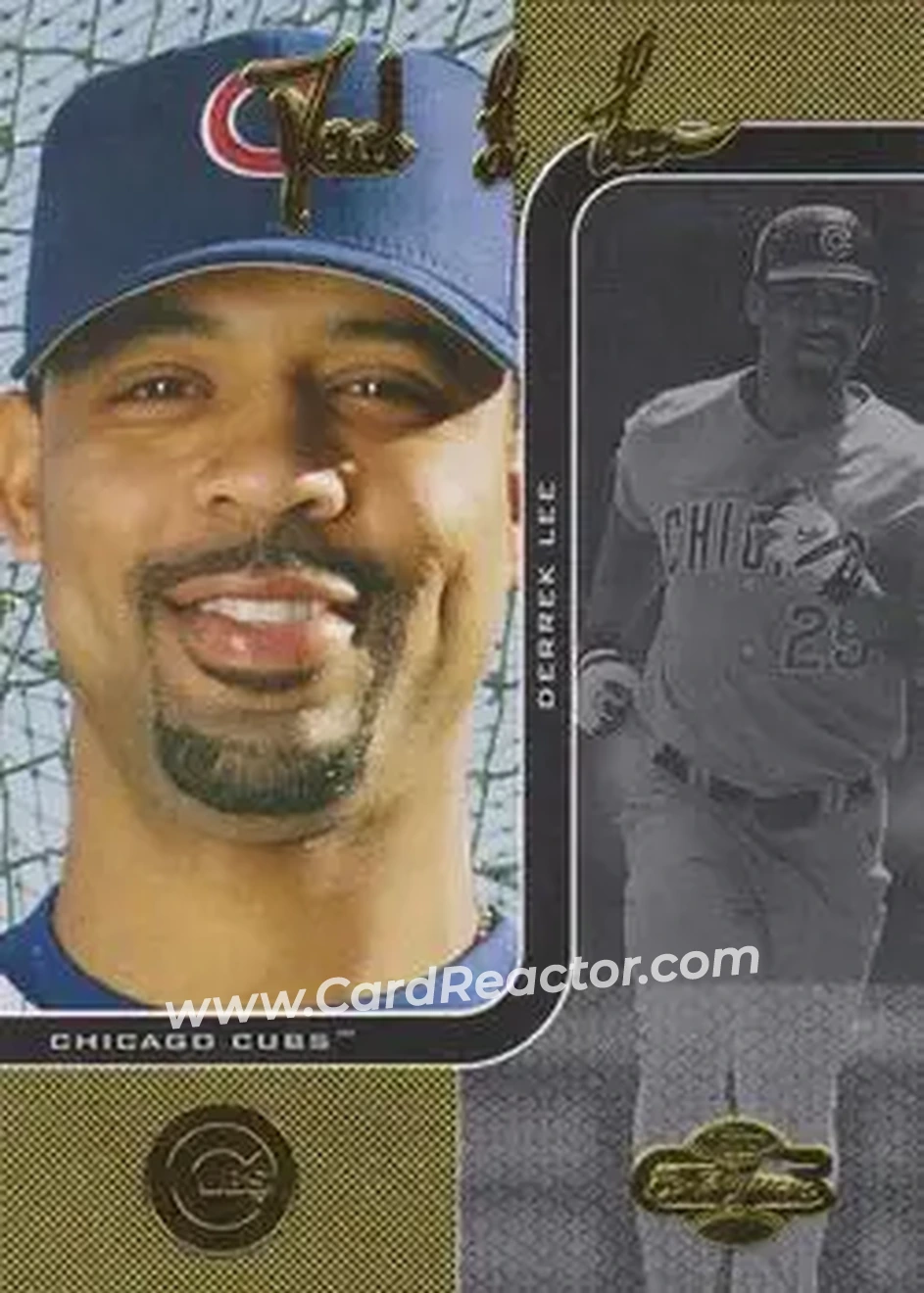 2006 Topps Co-Signers #9 - Derrek Lee - Chicago Cubs - Front
