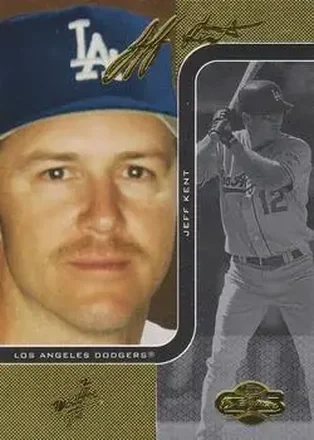 2006 Topps Co-Signers #10 - Jeff Kent - Los Angeles Dodgers