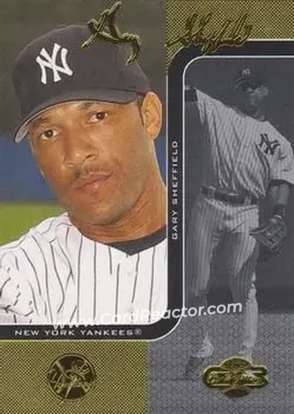 2006 Topps Co-Signers #11 - Gary Sheffield - New York Yankees - Front