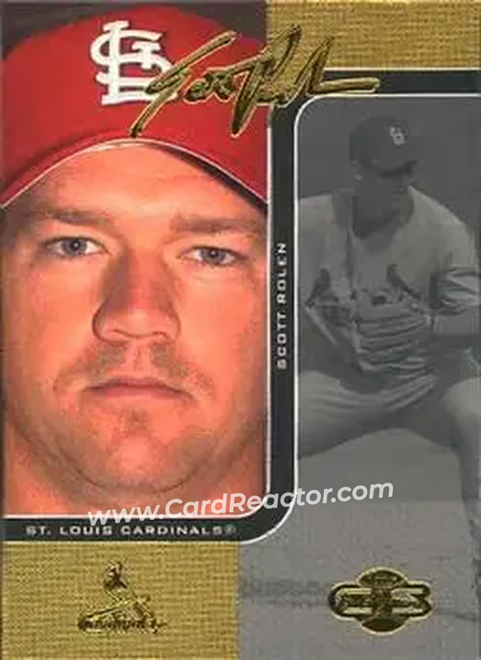 2006 Topps Co-Signers #13 - Scott Rolen - St. Louis Cardinals - Front