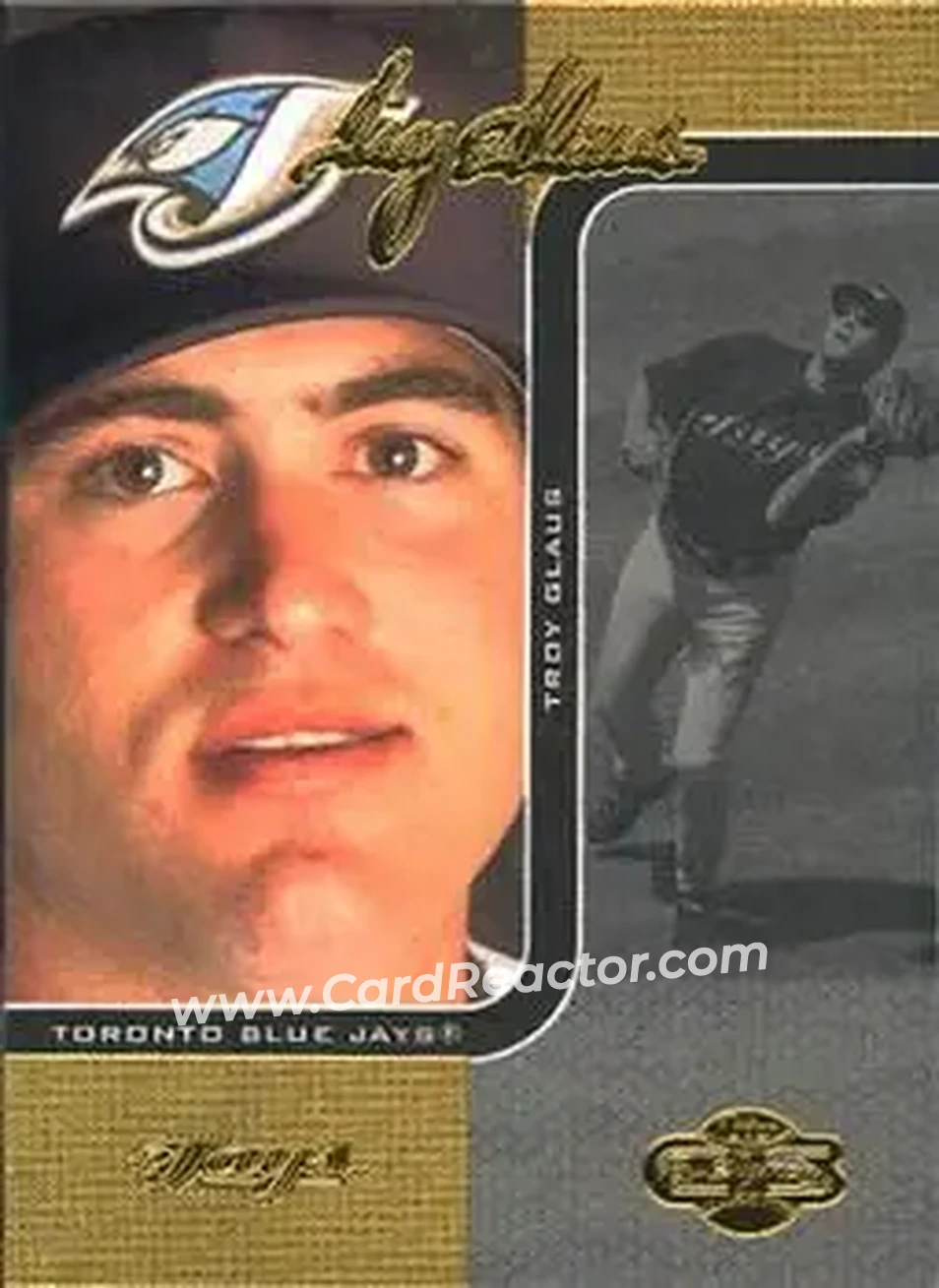 2006 Topps Co-Signers #15 - Troy Glaus - Toronto Blue Jays - Front