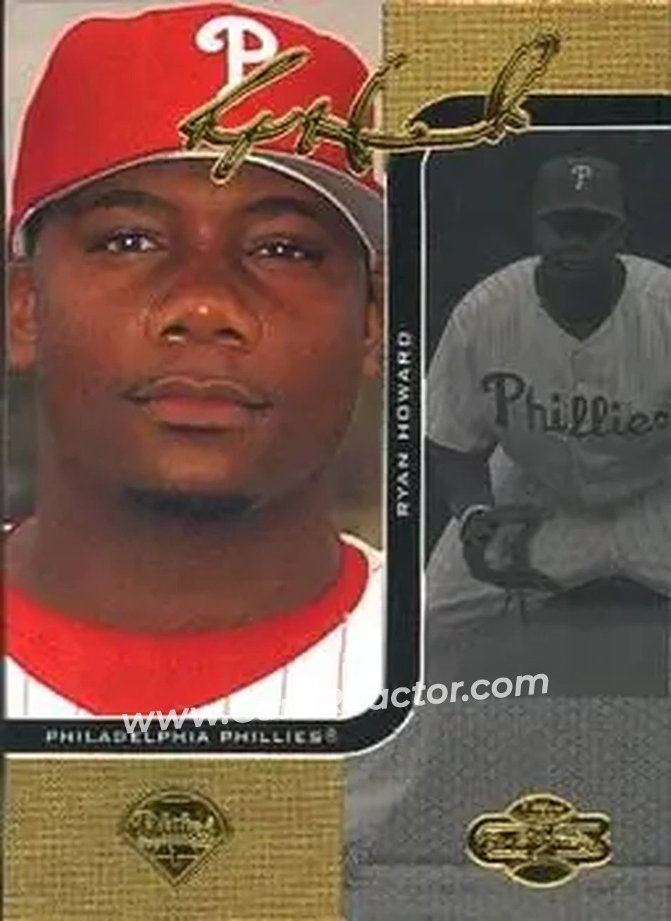 2006 Topps Co-Signers #21 - Ryan Howard - Philadelphia Phillies - Front