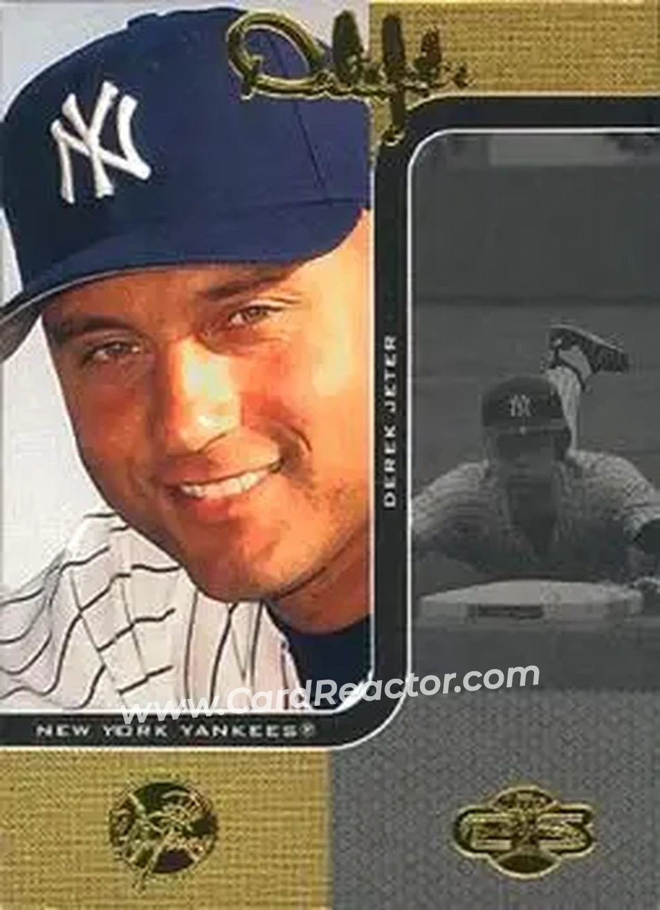 2006 Topps Co-Signers #23 - Derek Jeter - New York Yankees - Front