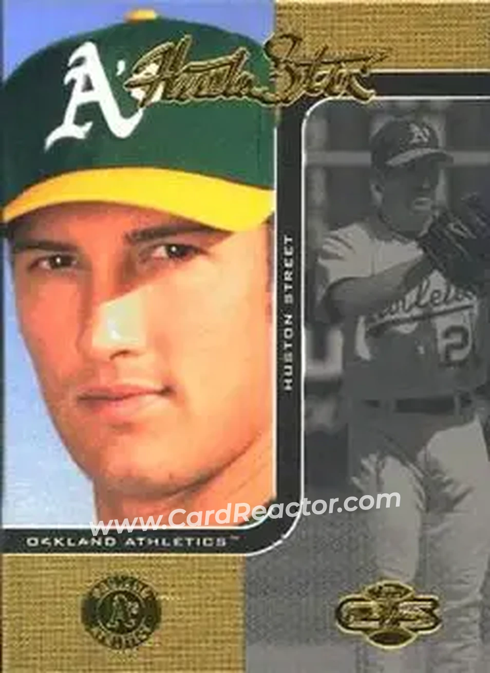 2006 Topps Co-Signers #24 - Huston Street - Oakland Athletics - Front