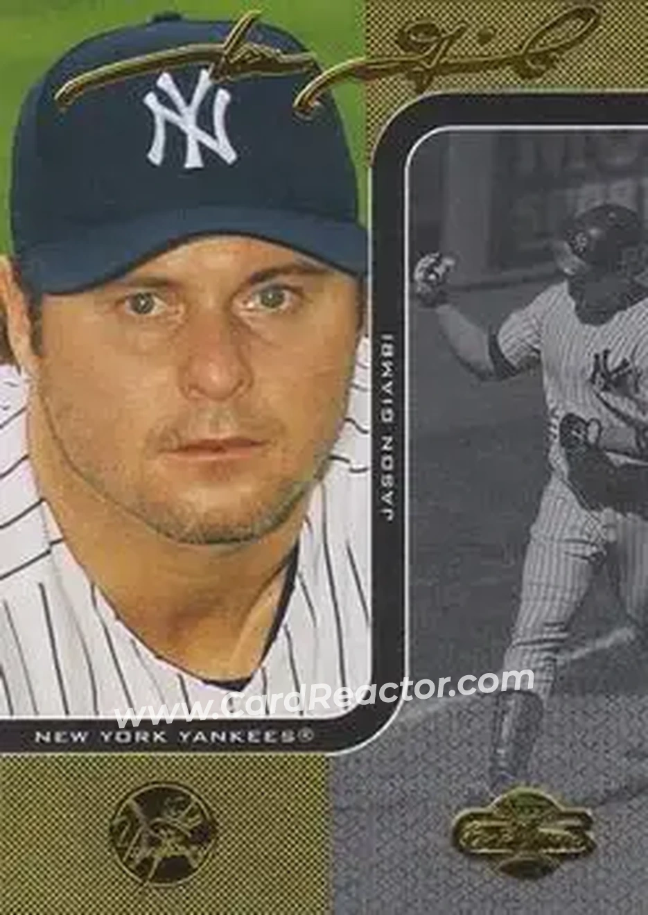 2006 Topps Co-Signers #25 - Jason Giambi - New York Yankees - Front