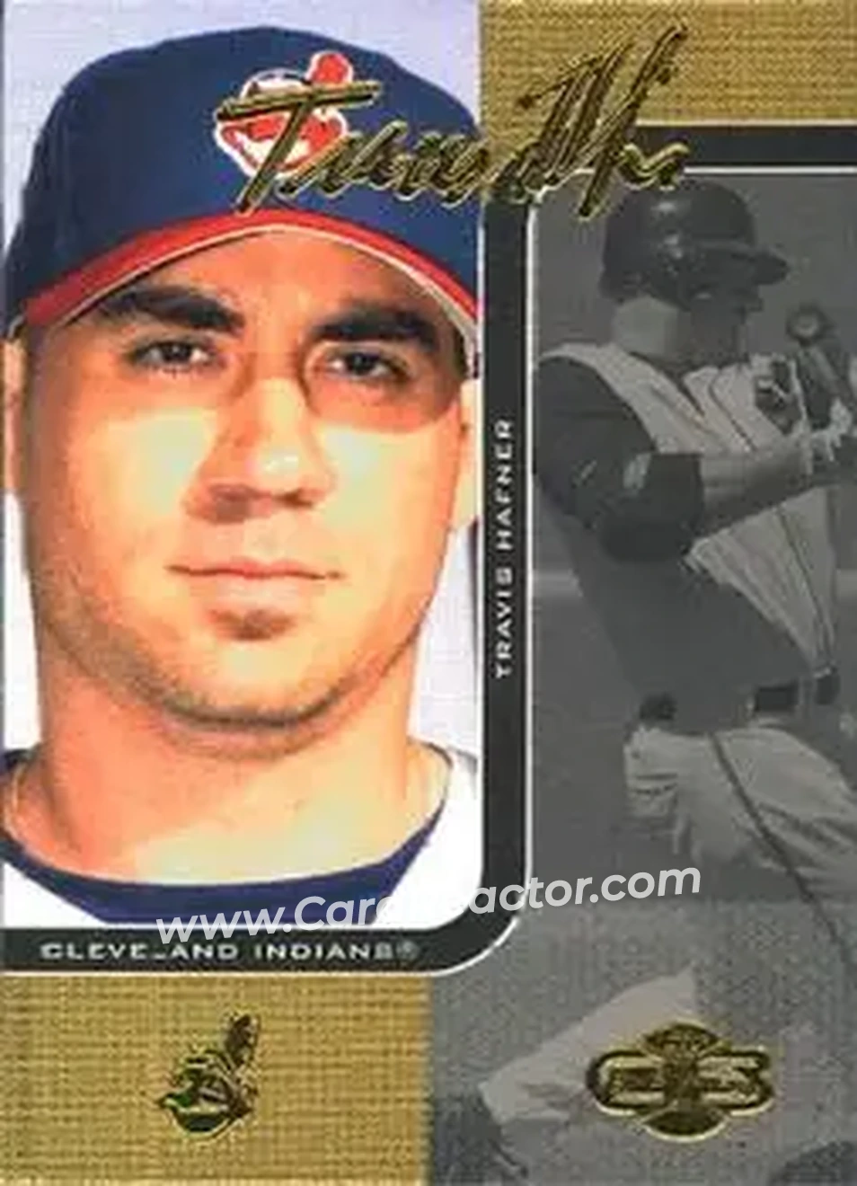 2006 Topps Co-Signers #29 - Travis Hafner - Cleveland Indians - Front