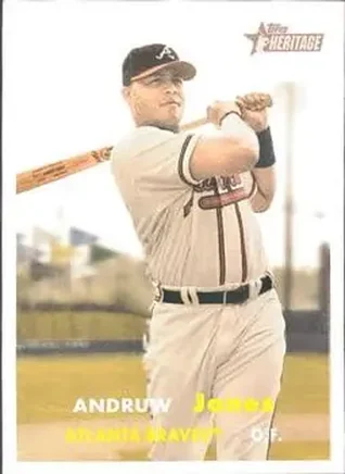 Andruw Jones · 2006 Topps Heritage #20