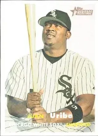 Juan Uribe · 2006 Topps Heritage #7