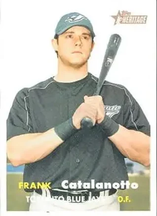 Frank Catalanotto · 2006 Topps Heritage #17