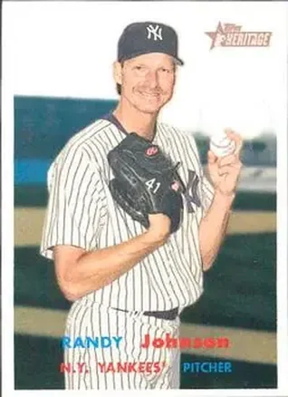 Randy Johnson · 2006 Topps Heritage #25