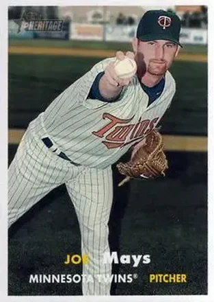 Joe Mays · 2006 Topps Heritage #27