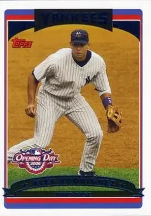 2006 Topps Opening Day #1 - Alex Rodriguez - New York Yankees