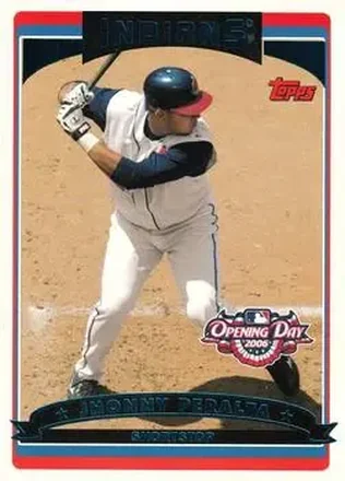 2006 Topps Opening Day #2 - Jhonny Peralta - Cleveland Indians