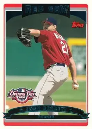 2006 Topps Opening Day #6 - Josh Beckett - Boston Red Sox