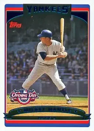 2006 Topps Opening Day #7 - Mickey Mantle - New York Yankees