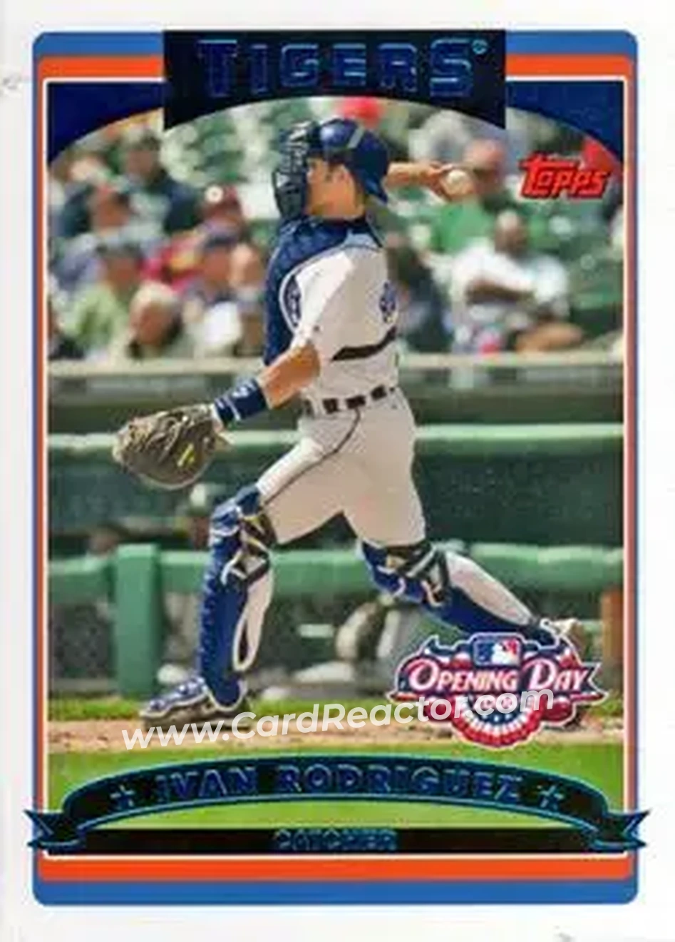 2006 Topps Opening Day #9 - Ivan Rodriguez - Detroit Tigers - Front