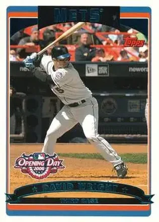 2006 Topps Opening Day #16 - David Wright - New York Mets