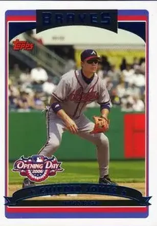 2006 Topps Opening Day #25 - Chipper Jones - Atlanta Braves