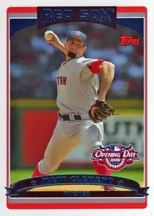 2006 Topps Opening Day #27 - Matt Clement - Boston Red Sox