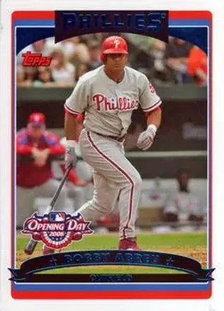 2006 Topps Opening Day #20 - Bob Abreu - Philadelphia Phillies