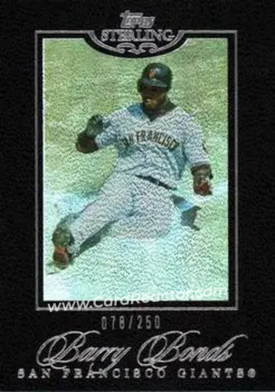 2006 Topps Sterling #5 - Barry Bonds - San Francisco Giants - Front