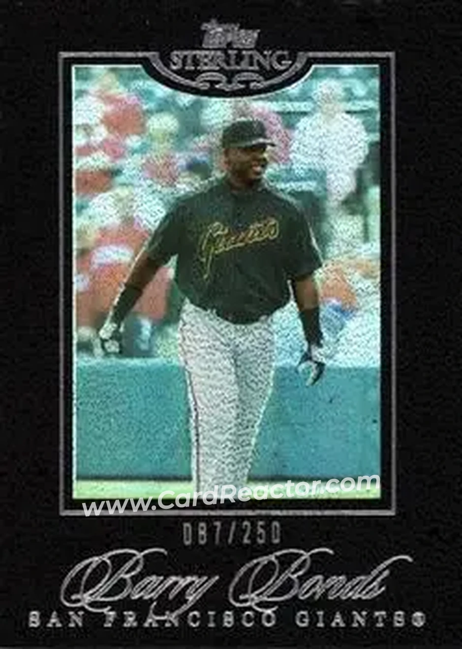 2006 Topps Sterling #7 - Barry Bonds - San Francisco Giants - Front