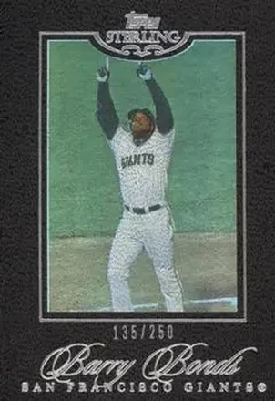 2006 Topps Sterling #8 - Barry Bonds - San Francisco Giants