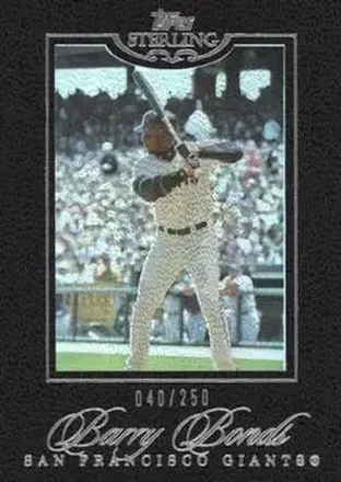 2006 Topps Sterling #9 - Barry Bonds - San Francisco Giants