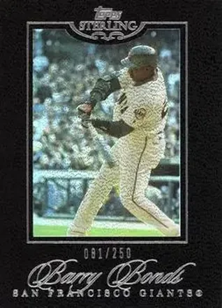 2006 Topps Sterling #10 - Barry Bonds - San Francisco Giants