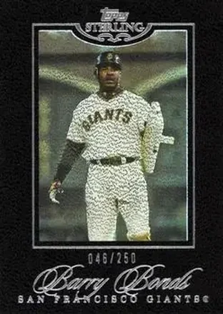 2006 Topps Sterling #12 - Barry Bonds - San Francisco Giants
