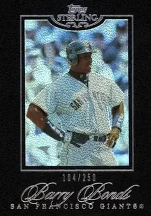 2006 Topps Sterling #13 - Barry Bonds - San Francisco Giants