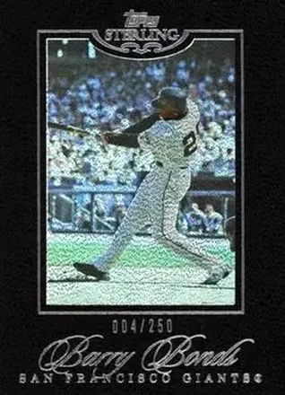 2006 Topps Sterling #15 - Barry Bonds - San Francisco Giants
