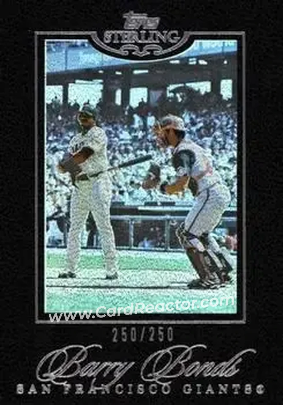 2006 Topps Sterling #16 - Barry Bonds - San Francisco Giants - Front