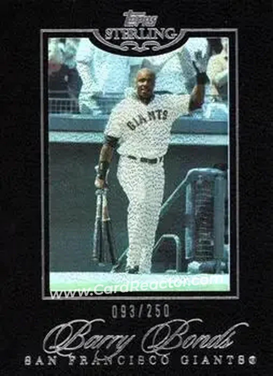 2006 Topps Sterling #17 - Barry Bonds - San Francisco Giants - Front