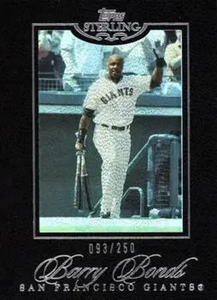 2006 Topps Sterling #17 - Barry Bonds - San Francisco Giants