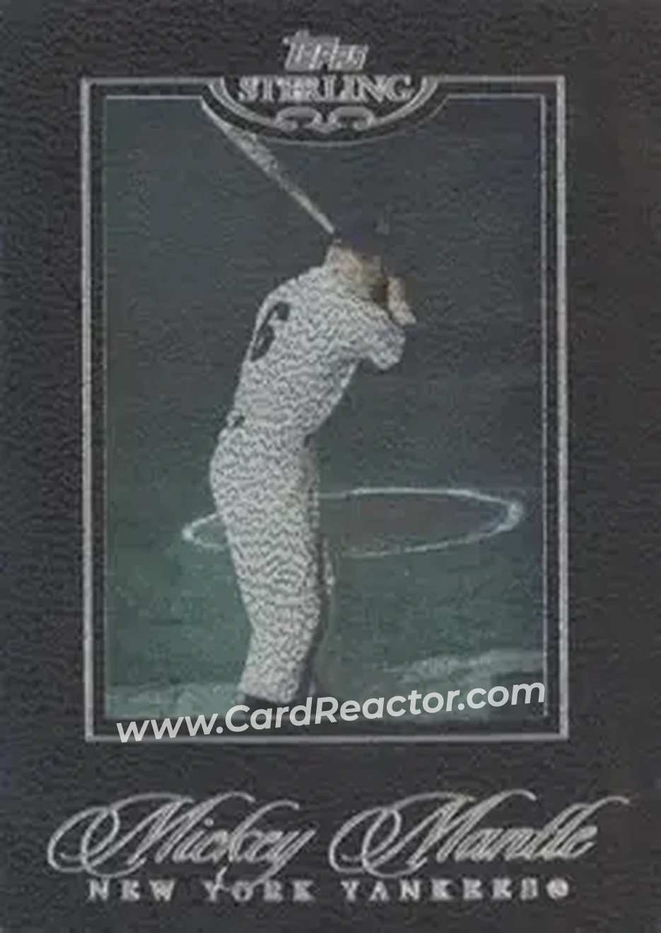 2006 Topps Sterling #20 - Mickey Mantle - New York Yankees - Front